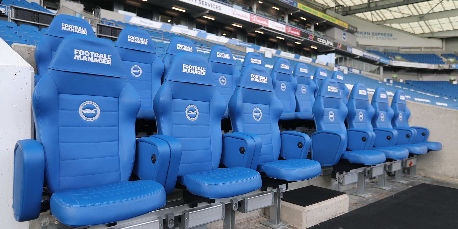 Brighton & Hove Albion continue as Football Manager Official Partner
