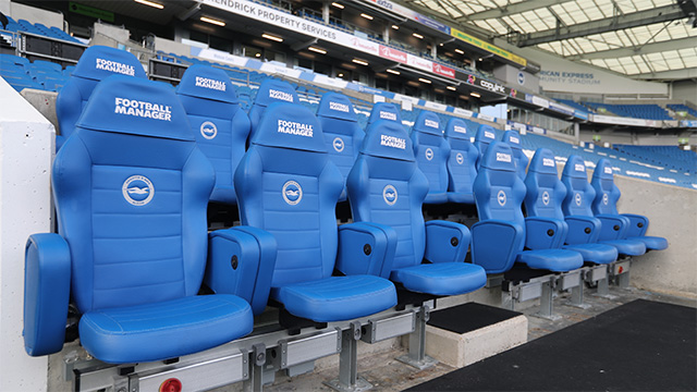 Brighton & Hove Albion continue as Football Manager Official Partner