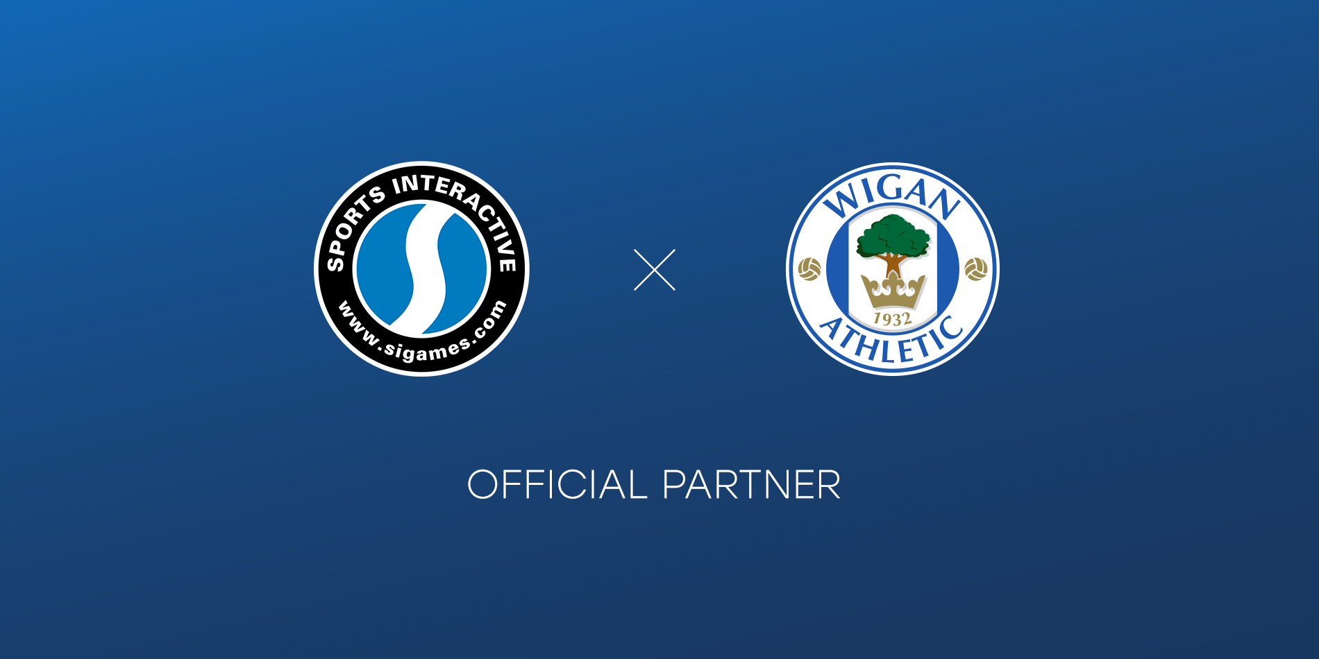 Wigan Athletic signed as Football Manager official partner