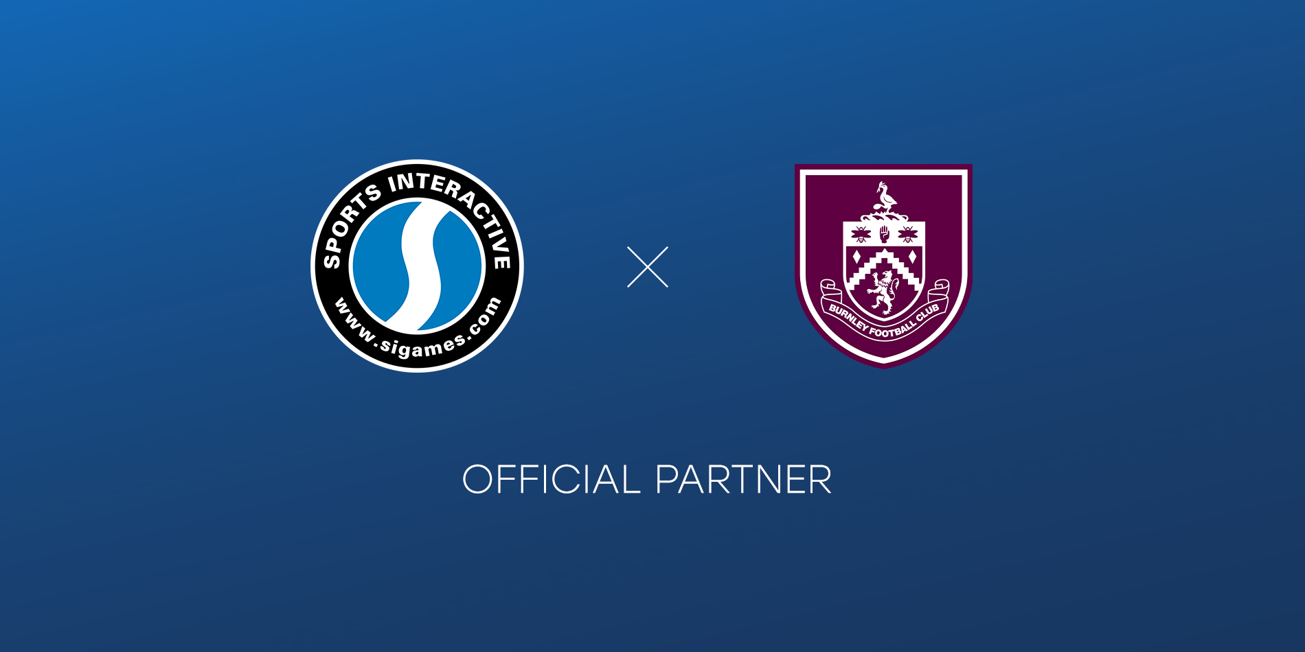 Burnley Football Club signed as Official Partner of Football Manager