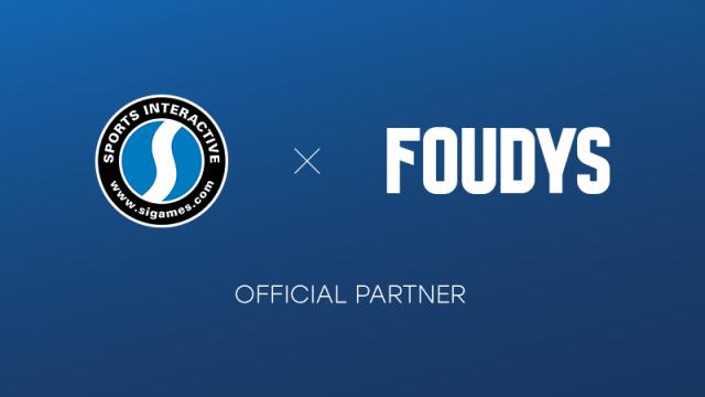 Foudys signed as Official Merchandise Partner of Football Manager